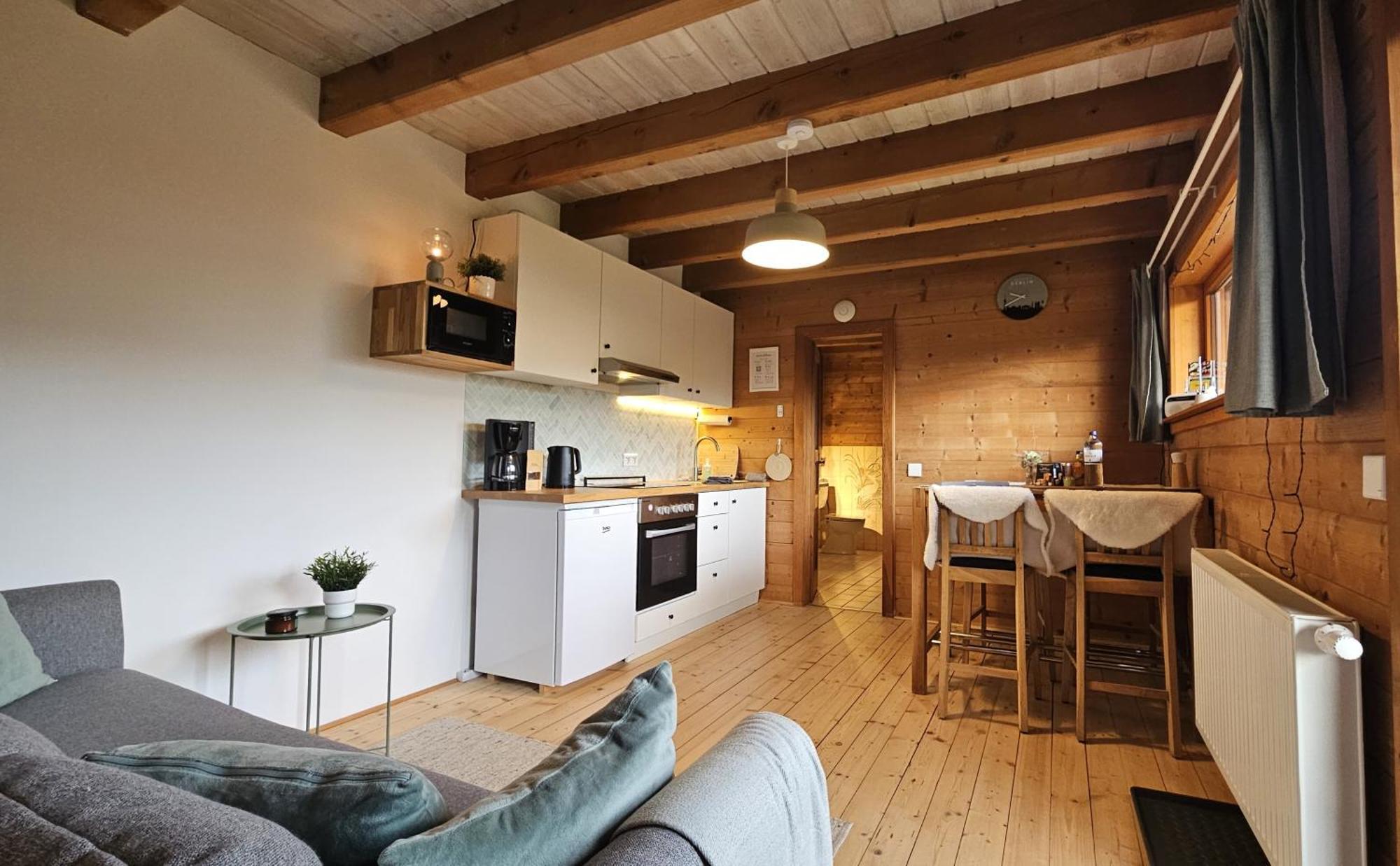 Helle und idyllische 2 Zimmer Wohnung am Rande von Berlin Exterior foto